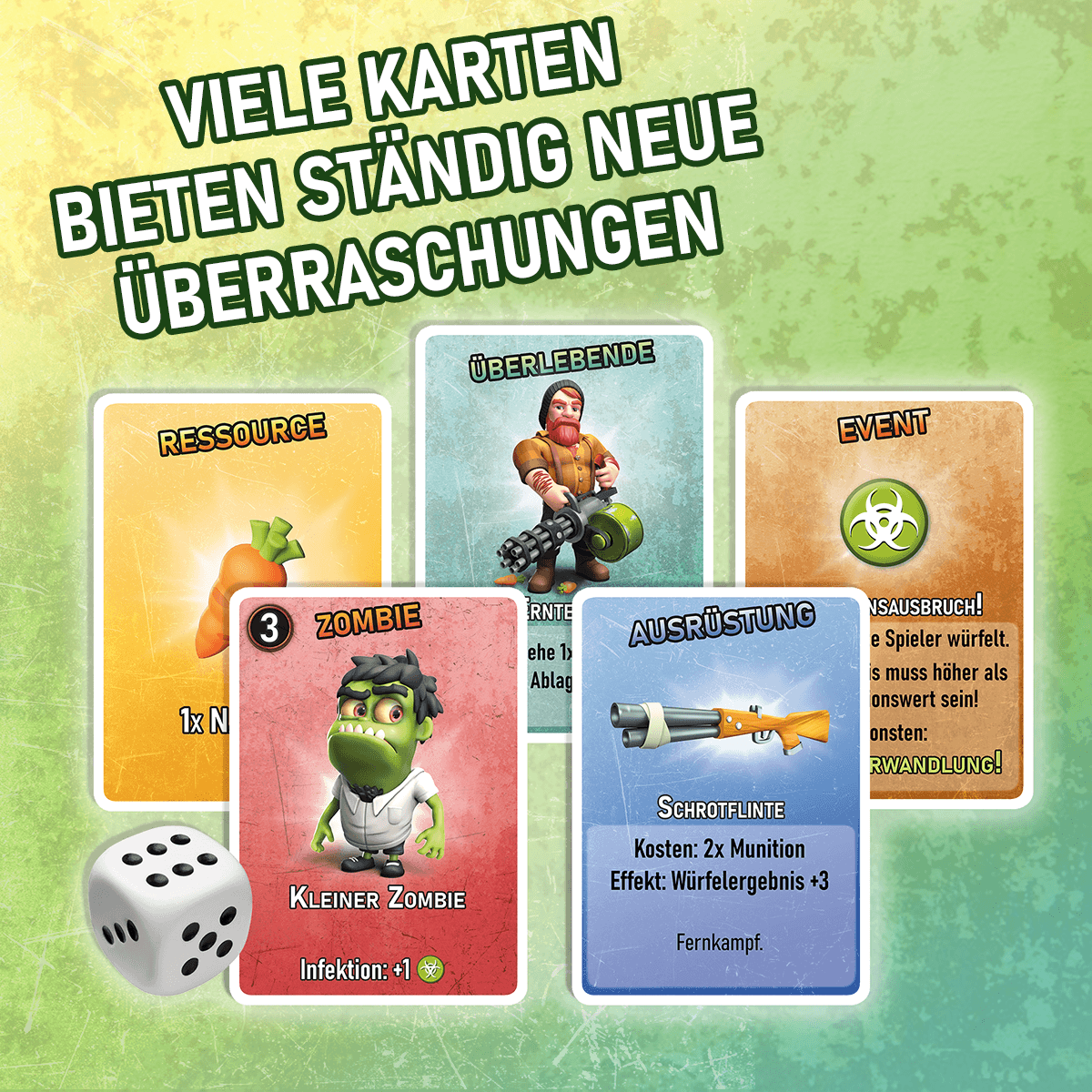 Zombie Survival game components