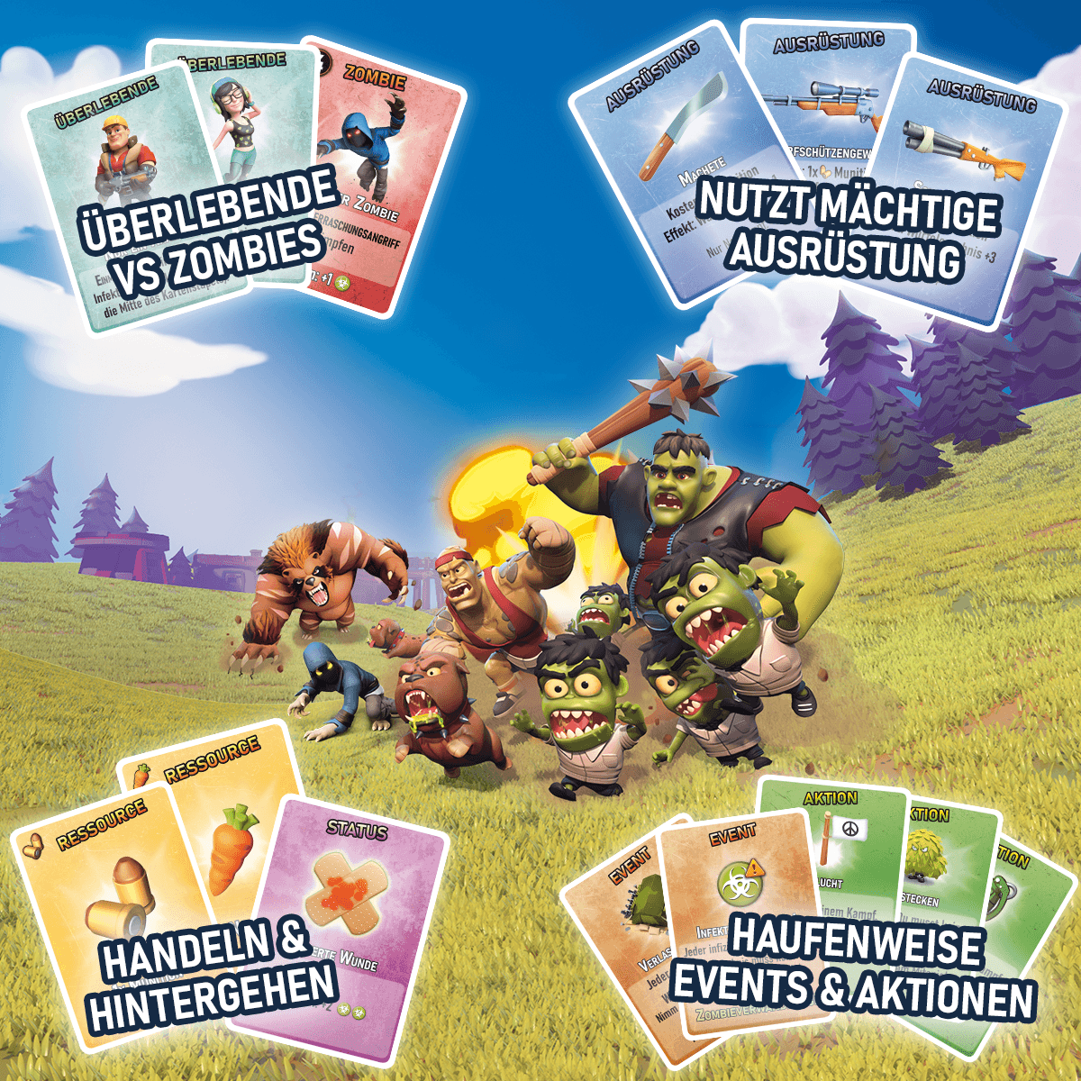 Game scene from Zombie Survival